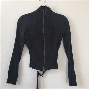ARMANI Moto  Jacket. Cool detail! Offers Welcomed!